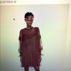 Zara tulle dress